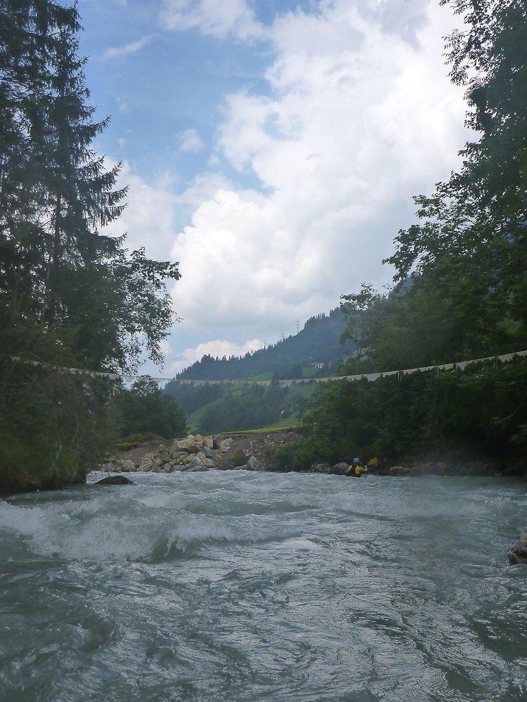 Kander bei 12m3/s