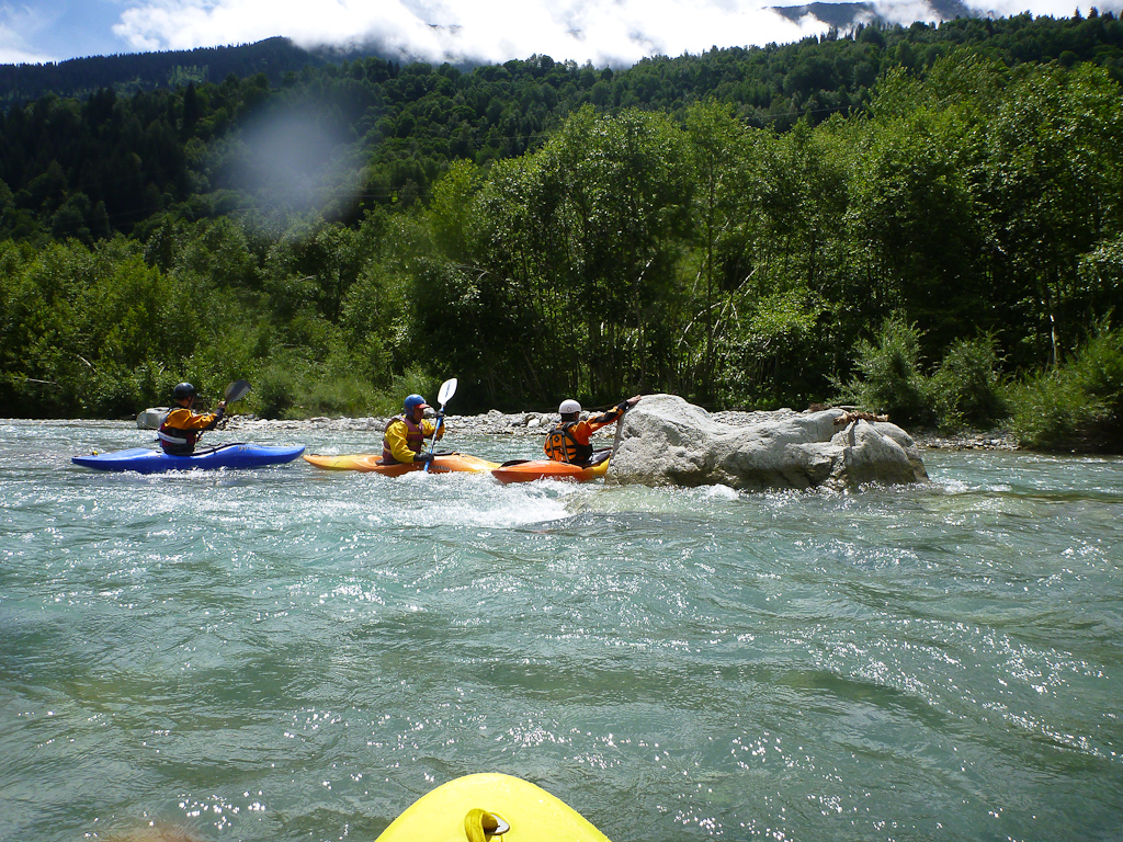 Vorderrhein (Cumadials - Tavanasa See) bei 47m3/s (Ilanz)