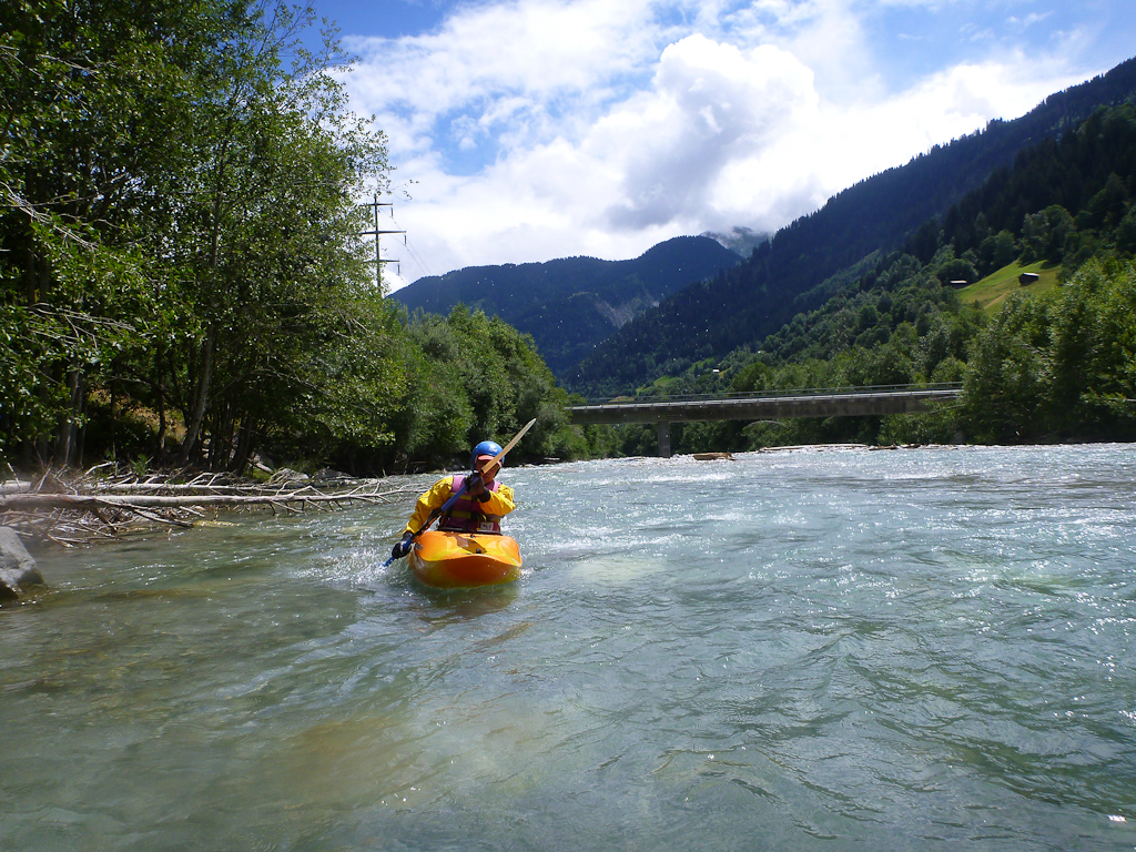 Vorderrhein (Cumadials - Tavanasa See) bei 47m3/s (Ilanz)