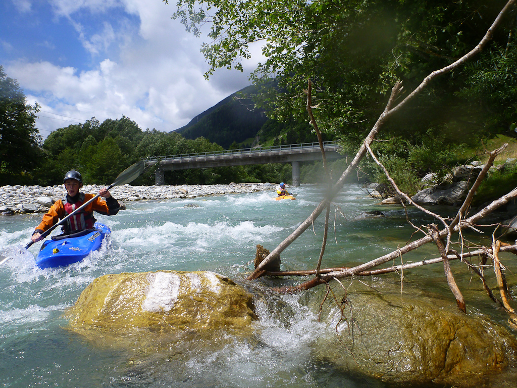 Vorderrhein (Cumadials - Tavanasa See) bei 47m3/s (Ilanz)