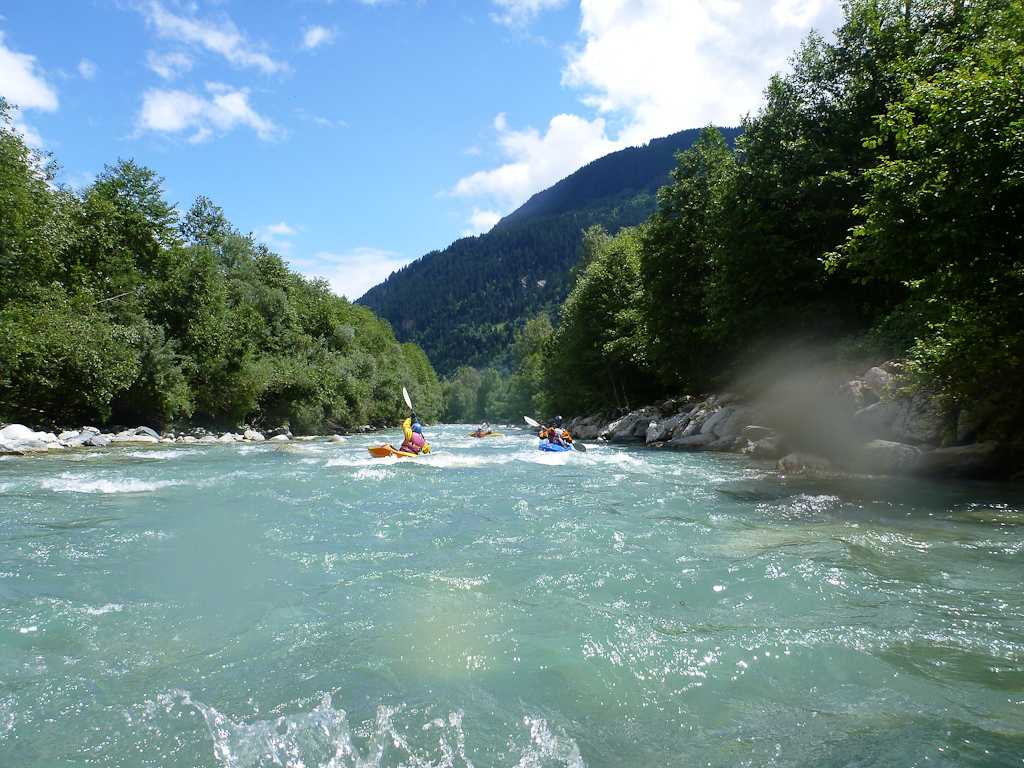 Vorderrhein (Cumadials - Tavanasa See) bei 47m3/s (Ilanz)