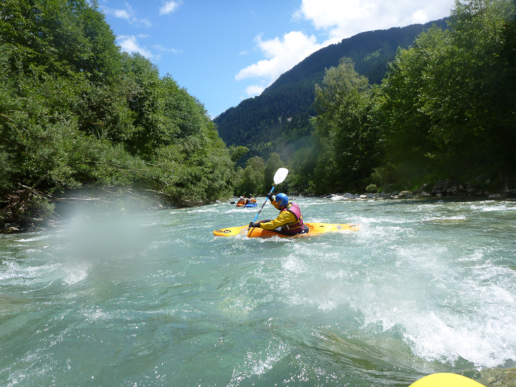 Vorderrhein (Cumadials - Tavanasa See) bei 47m3/s (Ilanz)