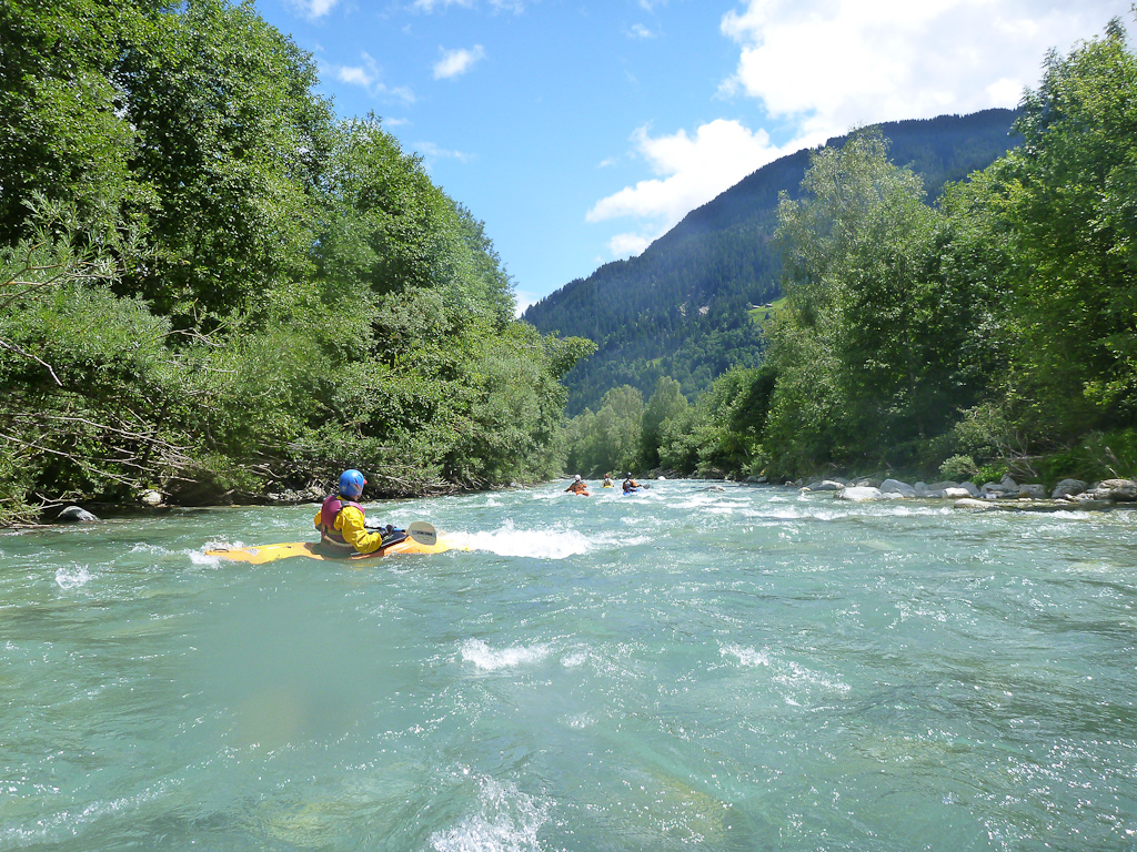 Vorderrhein (Cumadials - Tavanasa See) bei 47m3/s (Ilanz)