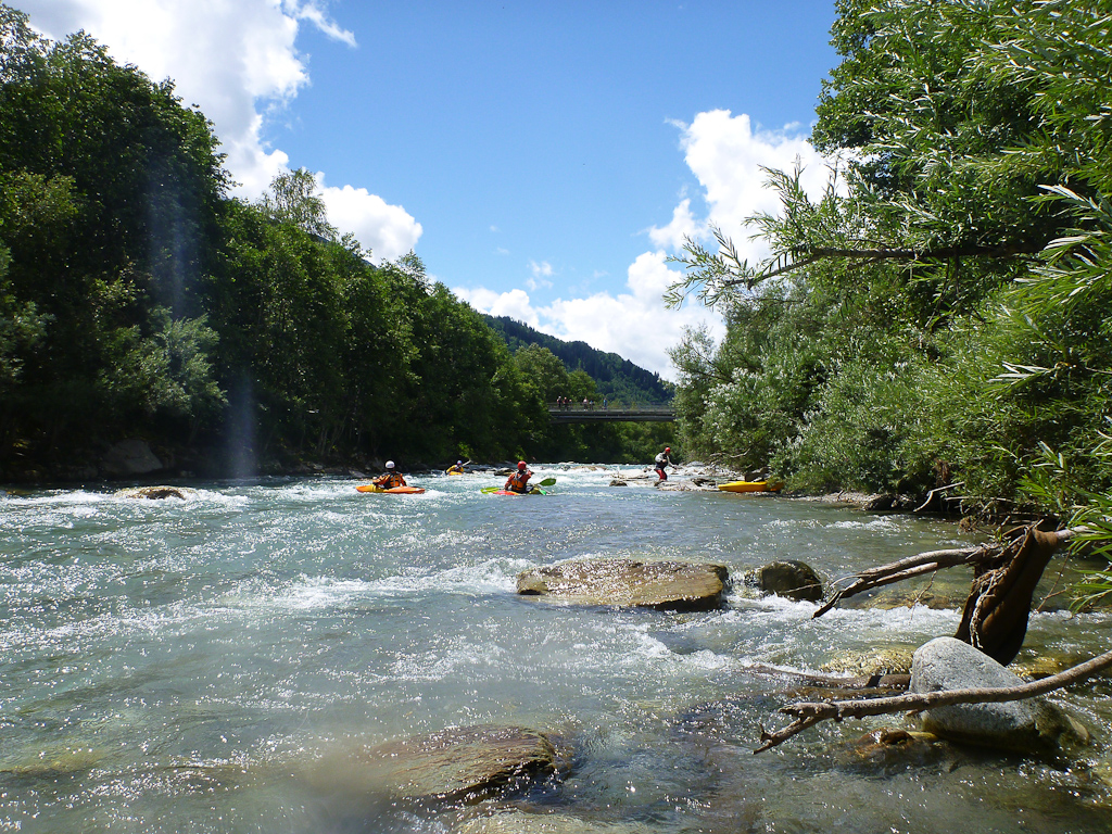 Vorderrhein (Cumadials - Tavanasa See) bei 47m3/s (Ilanz)