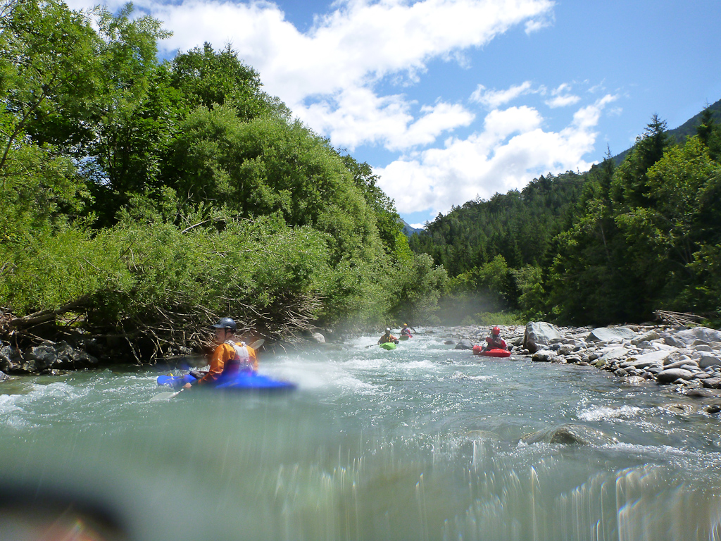 Albula bei 25m3/s