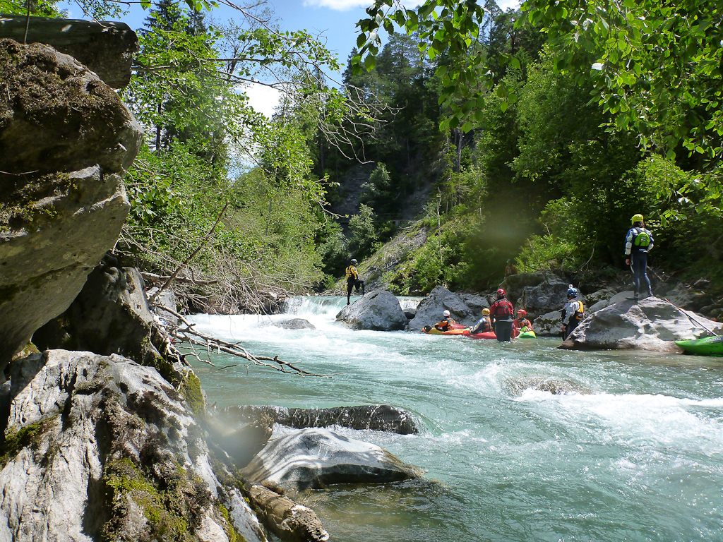 Albula bei 25m3/s