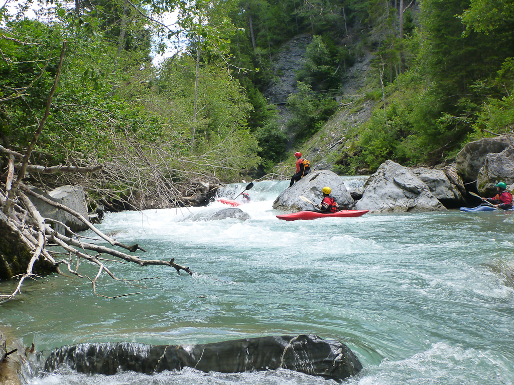 Albula bei 25m3/s