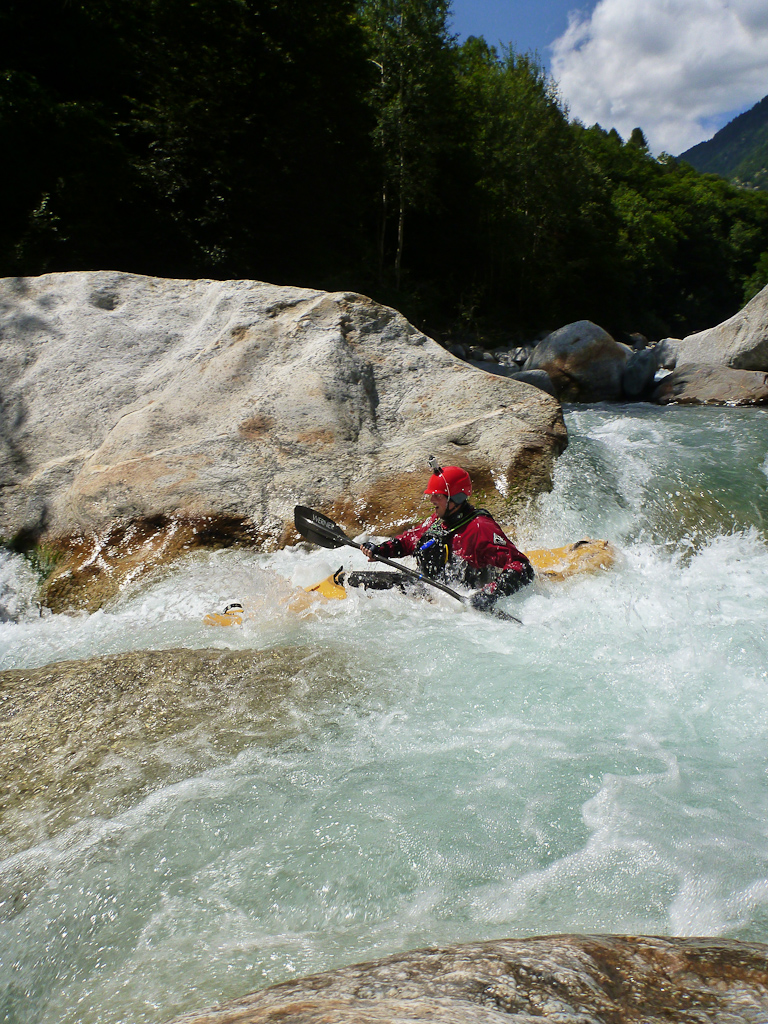 Brenno (Motto - Malvaglia) bei 4.5 m3/s